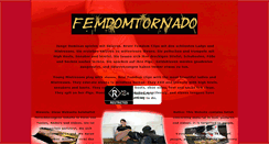 Desktop Screenshot of femdomtornado.com