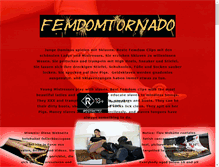 Tablet Screenshot of femdomtornado.com